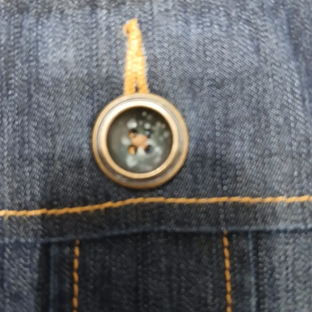 Denim Button-Up Jacket